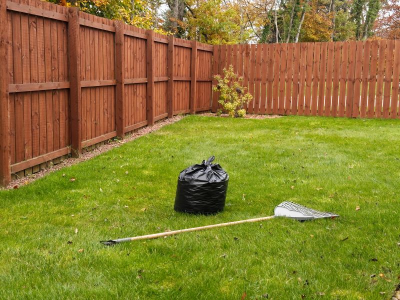 Leaf Raking Service